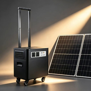 Estación de Energía Portátil de 3000W con Ruedas, 3046Wh LiFePO4, Onda Sinusoidal Pura, Generador Solar MPPT para Emergencias en el Hogar y Camping - Product Image 5