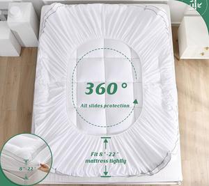 Coprimaterasso Jacquard a Prezzo di Fabbrica, Protezione per Materasso Singolo con Copertura per Camera da Letto - Product Image 4