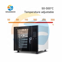 Four à convection électrique professionnel à 7 plateaux, multifonctionnel, industriel et commercial, pour la cuisson de pizzas et de pains, destiné aux boulangeries
