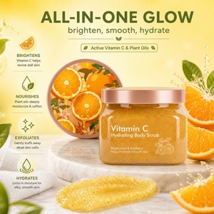 Exfoliante Corporal Multiacción con Fórmula Iluminadora, Disponible para Pedidos al por Mayor con Etiqueta Personalizada, para Uso en Baños Relajantes y Spas - Product Image 1