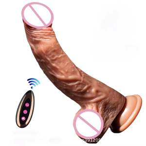 Adult Sexspielzeug Dildo Weiblich Silikon Elektrischer Dildo Mastur bator Heizung Swinging Thrust ing Gun Machine - Product Image 1