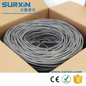 OEM 23awg 4 paires de câbles réseau Cat6 <span class=keywords><strong>Rj45</strong></span> <span class=keywords><strong>cat</strong></span> <span class=keywords><strong>6</strong></span> Ethernet Utp Lan intérieur extérieur <span class=keywords><strong>100m</strong></span> 200m 1000ft rouleau - Product Image 5