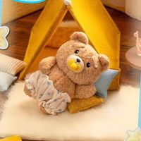 Nouveau produit : 8 pièces/boîte – Authentiques figurines Teddy Bear Ted 2 Baby Ted Series – Boîte mystère – Adorables poupées en peluche – Porte-clés – Pendentifs en peluche articulés