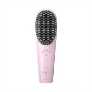 <span class=keywords><strong>Brosse</strong></span> <span class=keywords><strong>lissante</strong></span> professionnelle pour cheveux, MCH, chauffage rapide, peigne lissant ionique pour femmes, mini-styler portable pour cheveux, idéal pour les voyages - Product Image 1