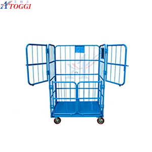 อีพ็อกซี่มือถือ4ประตูกรงรักษาความปลอดภัยกรงลวดตาข่ายม้วนสำหรับคลังสินค้า - Product Image 2