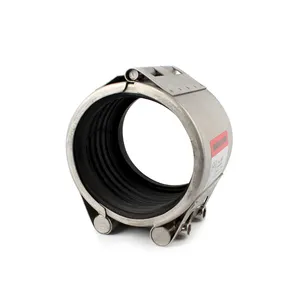 Stainless Steel Open-Flex Couplings for Metal Pipes