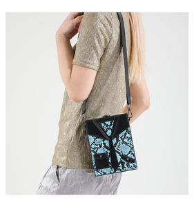 2025 Nieuwe Collectie Luxe Hot Sale Vrouwen Portemonnee Tas Mode Pu Lederen Slangenhuid Crossbody Schoudertassen - Product Image 5