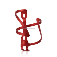Support de bouilloire en alliage d'aluminium Porte-bouteilles d'eau pour vélo de montagne Cage de bouilloire Accessoires de cyclisme en plein air