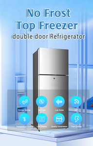 Réfrigérateur compact sans givre avec <span class=keywords><strong>distributeur</strong></span> <span class=keywords><strong>d</strong></span>'<span class=keywords><strong>eau</strong></span>, en acier inoxydable, 210 L - Product Image 3