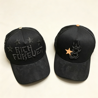 Casquette en daim de la série Metal X CT avec détails brodés et imprimés, chapeau de rue pour hommes, vente en gros