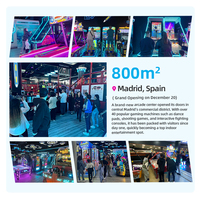 Solution clé en main pour centre de jeux et salle de jeux de parc d'attractions : machines de jeux à monnayeur et simulateurs VR