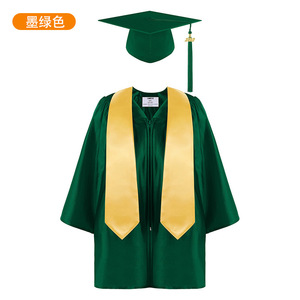 Niños Graduación Cap Bata Conjuntos Kindergarten Niños Niño Graduación <span class=keywords><strong>Ropa</strong></span> Traje Primaria Graduación Cap Bata Ceremonia Traje - Product Image 4