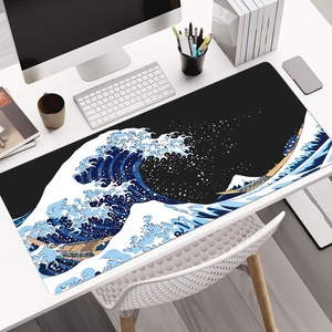 Customizable Sea Wave Design Extended <b>Mouse</b> <b>Pad</b> XXL Gaming Mousepad <b>Large</b> Computer Keyboard Desk <b>Pad</b> Waterproof <b>Mouse</b> Mat - Product Image 1