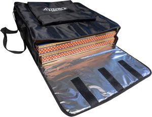 High Quality Custom Print Puakenikeni BBQ Food Takeout Insulated Casserole Carrier Cooler Tote <b>Delivery</b> Pizza <b>Bag</b> - Product Image 6