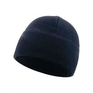 Soft Warm Polar Skull <b>Beanie</b> Custom Embroidery Logo Private Label Unisex Polyester <b>Fleece</b> Watch Cap Promotion Gift - Product Image 2