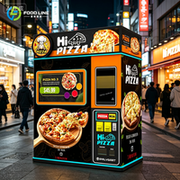 Machine à pizza automatique de haute qualité pour la vente en gros, machine à pizza entièrement automatique pour la restauration rapide, en vente