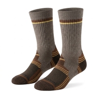 Chaussettes de randonnée en laine mérinos personnalisées avec logo, résistantes aux odeurs et absorbant l'humidité, pour la randonnée en plein air