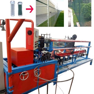 Sản xuất máy dễ dàng để hoạt động Chuỗi liên kết hàng rào Máy làm kim cương lưới máy làm - Product Image 2