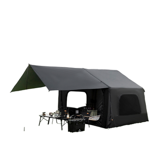 Tente gonflable portable de luxe 7.2, imperméable, quatre saisons, en tissu Oxford, monocouche, installation facile, pour camping en plein air et plage, avec pompe à air - Product Image 1