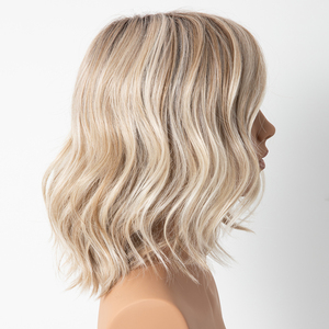 Pelucas Futura de Fibra Sintética Premium al por Mayor, Pre-cortadas, Sin Pegamento, Peluca de <span class=keywords><strong>Cabello</strong></span> Kanekalon, Peluca de Monofilamento con Encaje para Mujer - Product Image 4