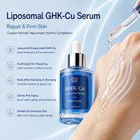 Sérum au peptide de cuivre GHK-Cu liposomal anti-âge, réparateur, hydratant, anti-acné, anti-taches brunes, 30 ml, marque privée