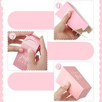 Boîte à Popcorn Révélation du Sexe Garçons Filles Fournitures de Fête Ballons Chiffres Cadeau Bébé Bannière Accessoires Sac Emballé Hoder HB017 Papier