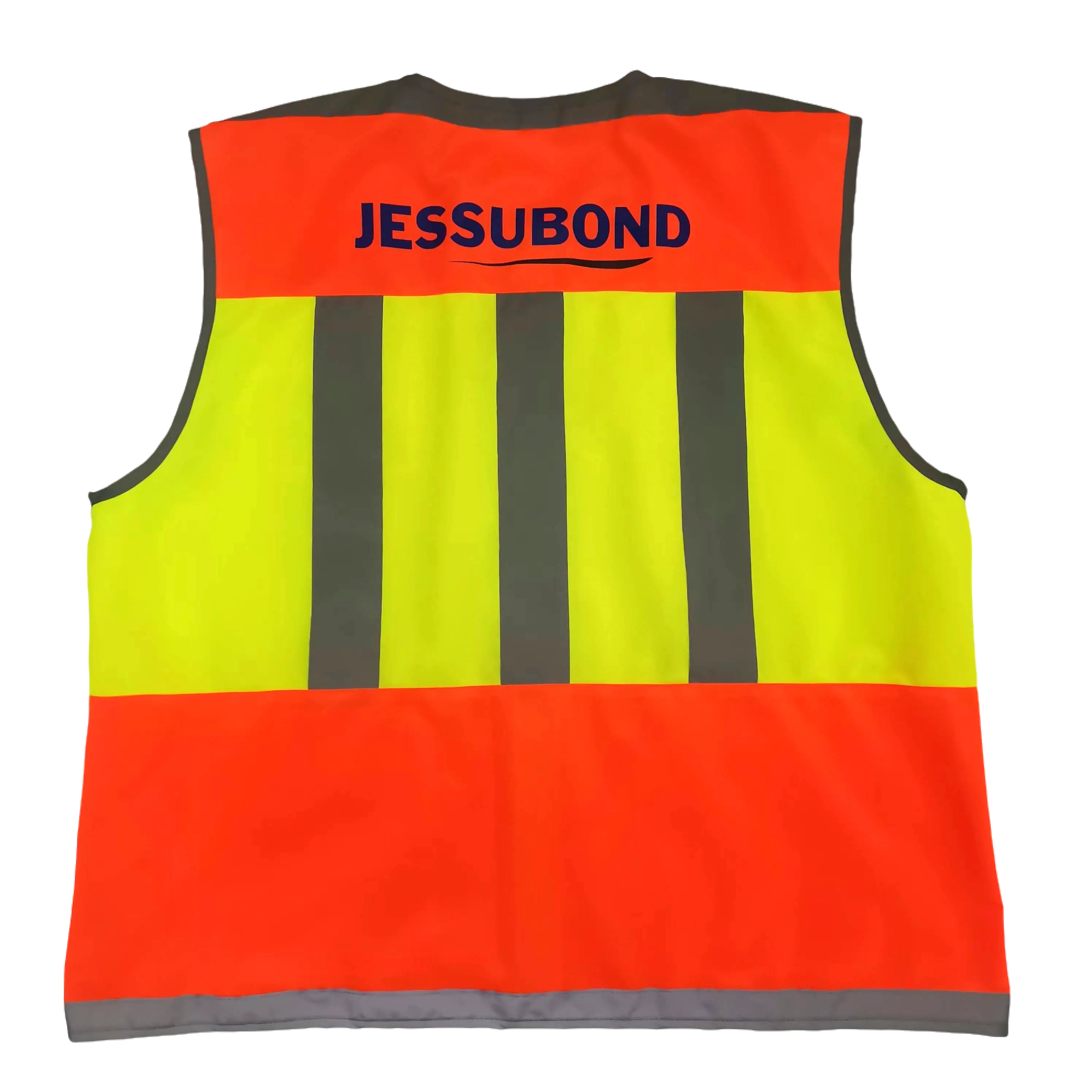 การออกแบบแฟชั่นที่กําหนดเองเสื้อกั๊กสะท้อนแสง Hi Vis เสื้อสะท้อนแสงเสื้อผ้าความปลอดภัยโพลีเอสเตอร์