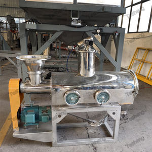 Nouvelle Machine de séparation de tamis à débit d'air linéaire en acier inoxydable Séparateur de granulés de céramique horizontal sans poussière entièrement fermé - Product Image 5