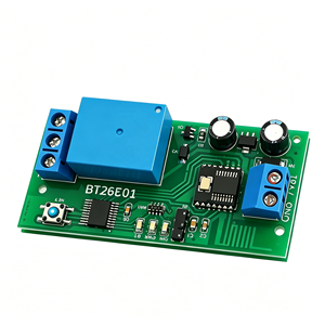 รีเลย์ BLE BT26E01 DC 12V <span class=keywords><strong>iOS</strong></span> และ BT เข้ากันได้โมดูลควบคุมระยะไกล2.4G RF โมดูลปรับแต่งคำสั่งโมดูลสวิตช์บอร์ด - Product Image 2
