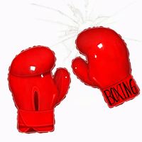 Ballons d'anniversaire Champion Boxeur Fight Club, Ballon en aluminium Gants de boxe, Fournitures de fête de lutte