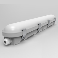 Éclairage LED Tri-proof à Haute Luminosité 120cm 150cm, Luminaire Linéaire Commercial Étanche à la Vapeur pour Plafond, Vente en Gros Usine, Luminaire Batten IP65