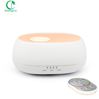 1000ml grande capacité humidificateur nuage mer brume 7 couleurs effet d'éclairage diffuseur d'arôme minuterie télécommande diffuseur
