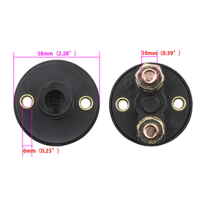 Interruttore <span class=keywords><strong>Staccabatteria</strong></span> <span class=keywords><strong>Auto</strong></span> 12V 200A, Interruttore Isolatore Batteria <span class=keywords><strong>per</strong></span> Camper, Barca, Piccolo Yacht, Camper, Camion con 2 Chiavi - Product Image 6