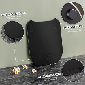 Thermomixer personnalisé en usine TM6/TM5 accessoire planche coulissante noire/roues planche à rouler réutilisable facile à glisser ménage - Product Image 5