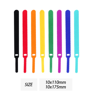 Bán buôn thân thiện với môi không thấm nước Back-to-Back Nylon móc vòng lặp quan hệ cáp tổ chức lưu trữ dây đai văn phòng nhà lớp học Giày - Product Image 2