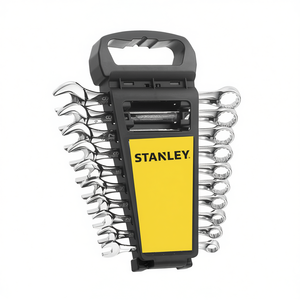 Juego de Llaves Combinadas Stanley de 10 Piezas, Kit de Herramientas de Acero Métrico - Product Image 2