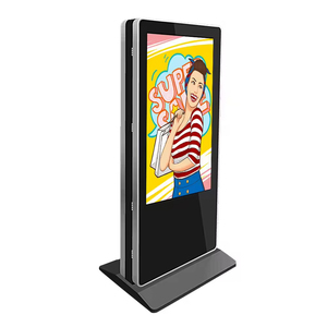 55-inch trong nhà đôi-side hiển thị tương tác cảm ứng màn hình Màn hình LCD/LED tầng đứng AD hiển thị thương mại hiển thị kiosk - Product Image 3