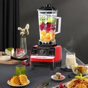 Alat penggiling buah batidora blander de professional blendar mano juicer smoothies glass 4, in 1 blender/