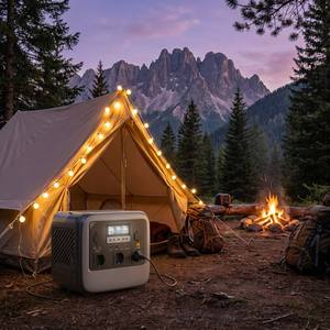 Station d'alimentation portable Rock New Energy C1200, générateur solaire 1200W, charge rapide, alimentation de secours à domicile, camping en plein air, UPS - Product Image 2