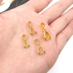 Pendentif Clip graines de <span class=keywords><strong>Melon</strong></span> boucle pendentif connecteur alliage charme Bail perles bijoux résultats DIY composant de bijoux - Product Image 6