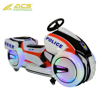 Véhicule d'amusement futuriste ACS White pour moto, machine d'amusement commerciale d'intérieur lumineuse pour arcade, modèle certifié CE