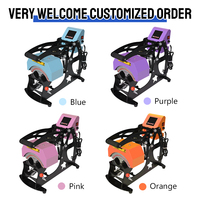 Presse à chaud manuelle haute pression Xingyan XY-031E 10*22cm pour casquettes/chapeaux, imprimante par sublimation pour vêtements, personnalisation logo/couleur/graphique