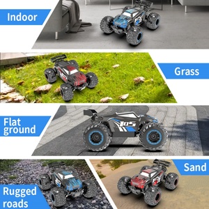 รถบังคับวิทยุ SJY-Q105 ขนาด 1:18 รุ่น Bigfoot สำหรับวิ่งออฟโรด 2.4G ความเร็ว 15 กม./ชม. รถของเล่นบังคับวิทยุแบบดริฟท์ รถแข่ง 260 มอเตอร์แบบแปรงถ่าน สำหรับทุกสภาพพื้นผิว - Product Image 3