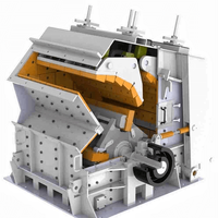 La dimensione regola la macchina del frantoio a urto del calcare di tipo controllato