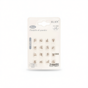 Ilan Ganci Metallici 5mm 16 Pezzi per Abbigliamento - Product Image 1