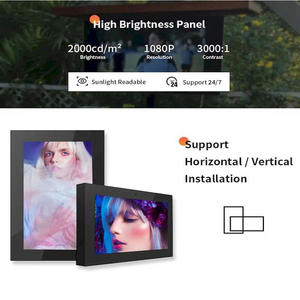 Pantalla LED para Exteriores de 43 Pulgadas, Impermeable IP55, 4K, con SDK Anti-Reflejos, Montaje en Pared, Video Wall, Publicidad para Tiendas Minoristas y Metro - Product Image 5