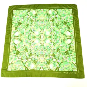 Fashion Hair Scarf For Women Twill Silk Head Scarves Square Bandana