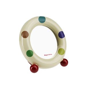 Miroir de maquillage rond Magic Circle avec lentille en verre, miroir de vanité sur pied pour étudiants, cadeau de rentrée scolaire - Product Image 1