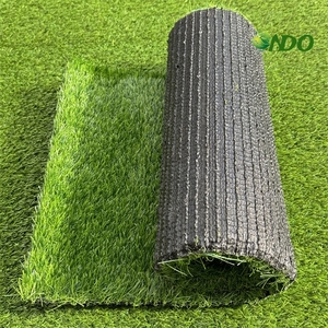 15 mm 20mm-50mm màu xanh lá cây màu đen thác nước tổng hợp <span class=keywords><strong>Turf</strong></span> tường sân tennis giá cỏ nhân tạo cho vườn và sân chơi - Product Image 4