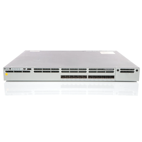 Original Used WS-C3850-12XS-S C3850 Series 12 ports 10/100/1000 Mbps Ethernet Gigabit Switch